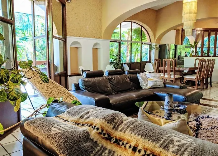 Steps To Ocean Huge Beach Villa Private Pool In Exclusive Fase 1 Playacar