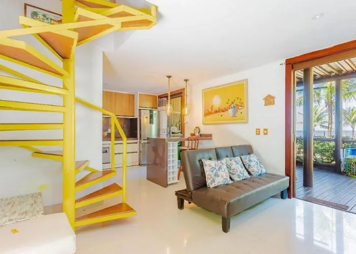 CS15 BANGALÔ DUPLEX frente ao mar Itacimirim
