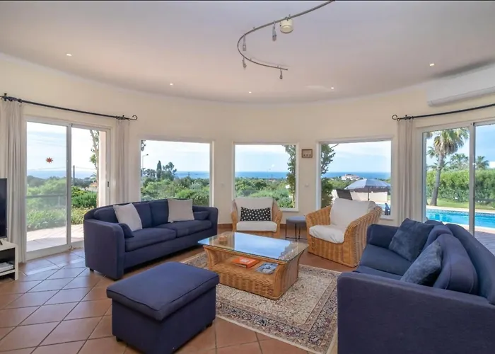 Family Friendly Sea View Villa With Pool And Garden Sleeps 8 Adults And 2 Children