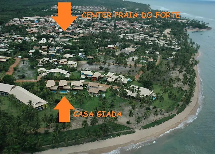 Casa Giada Eleganza Tropicale Nel Cuore Di Praia Do Forte